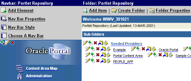 Portlet Repository