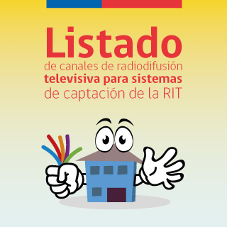 Listado de canales de radiodifusión televisiva para sistemas de captación de la RIT